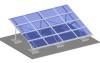 Aluminum Ground Mounting System--rectangle Beam